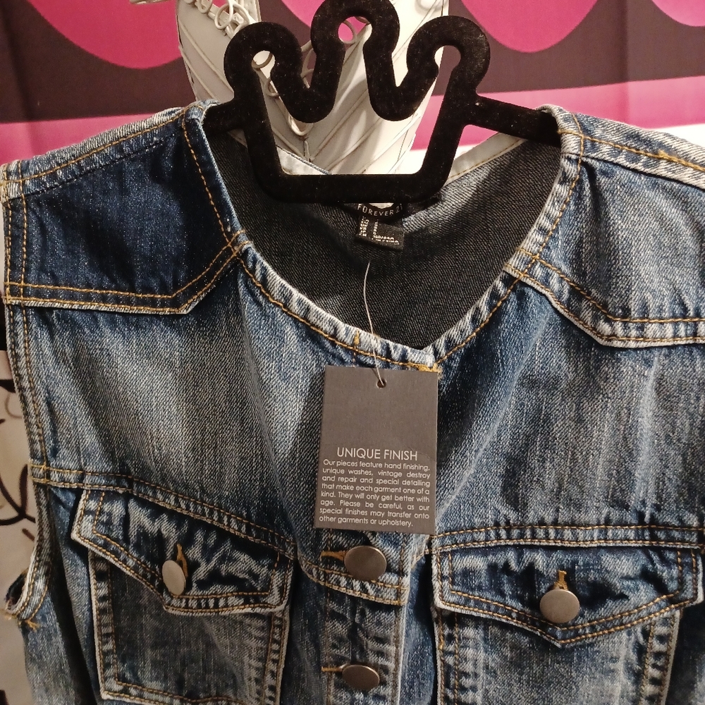 Forever 21 Denmin Vest
